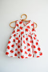 Zomerjurkje Poppy vintage mt 6-9m