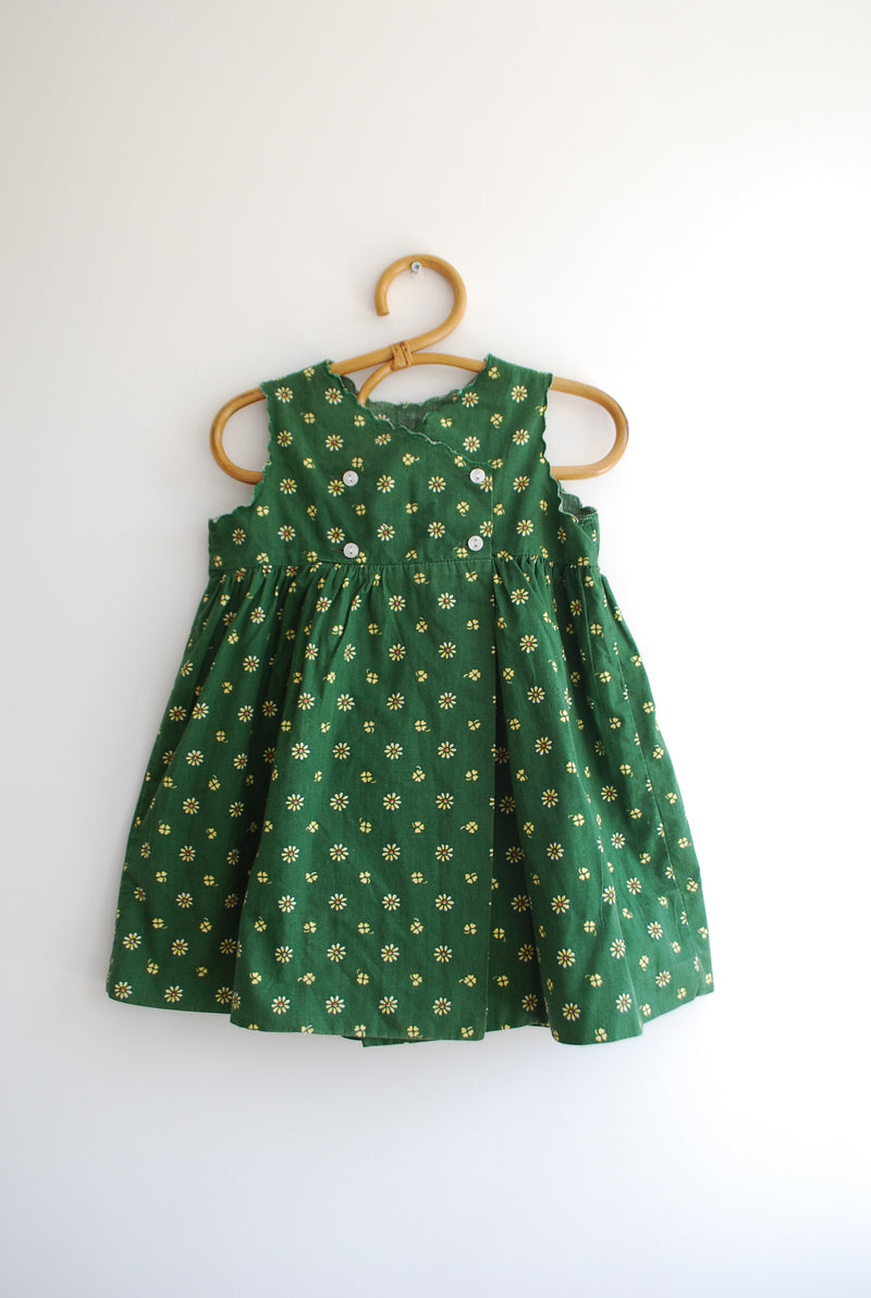 Zomerjurkje Daisy vintage mt 6-9m