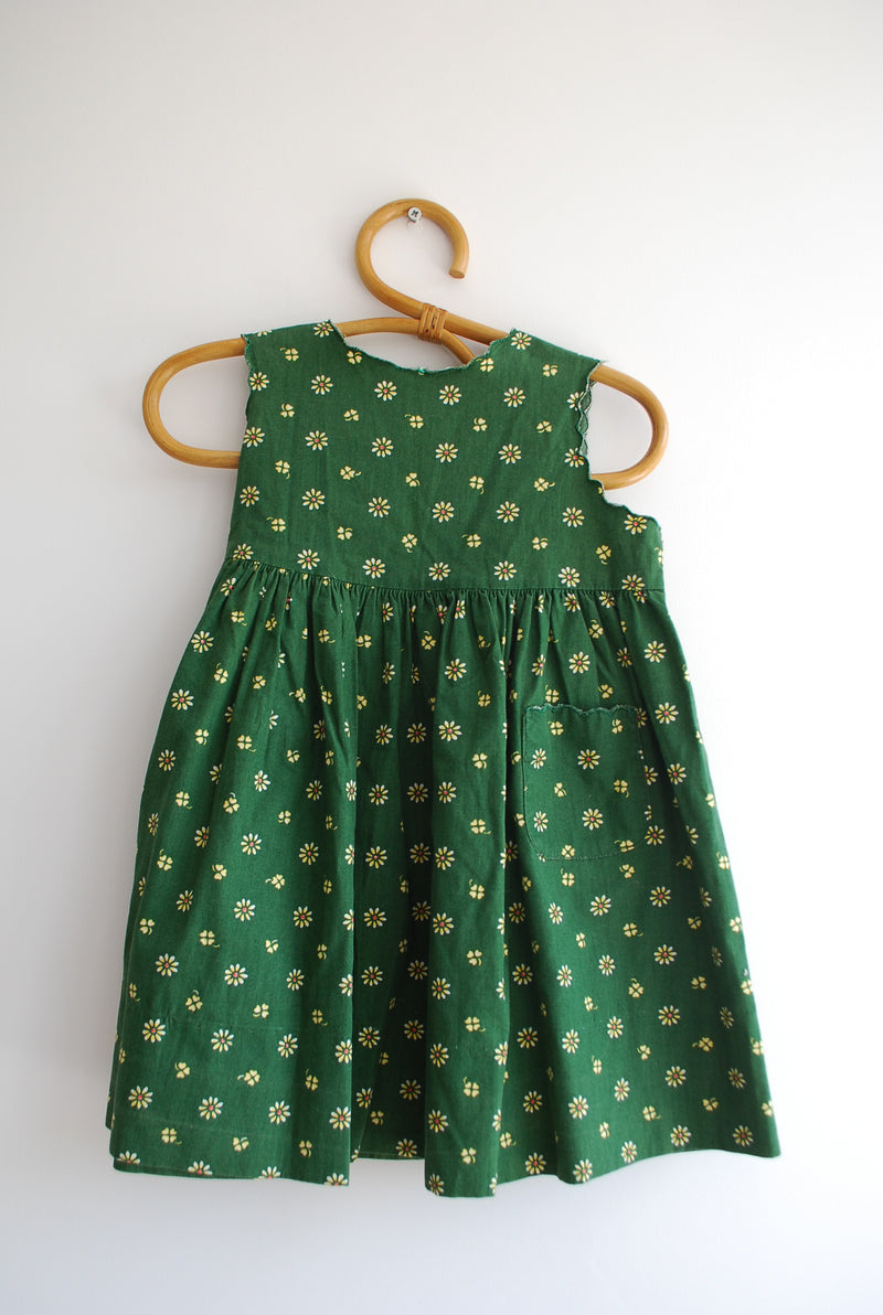 Zomerjurkje Daisy vintage mt 6-9m