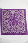 American Bandana Vintage Paars